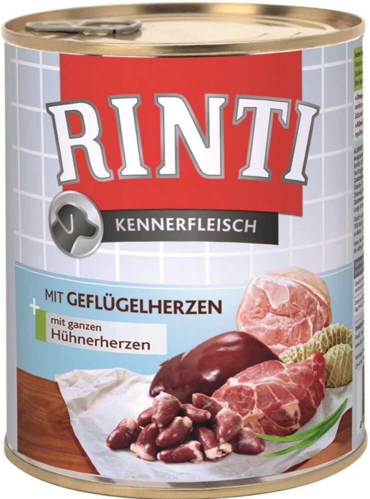 15943_1.jpg Rinti Karma Mokra Serca Drobiowe 800g - obrazek 1