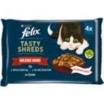 FELIX Tasty Shreds Karma Kot Wiejskie Smaki