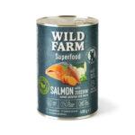 WILD FARM Superfood Karma Łosoś z Warzywami 400g