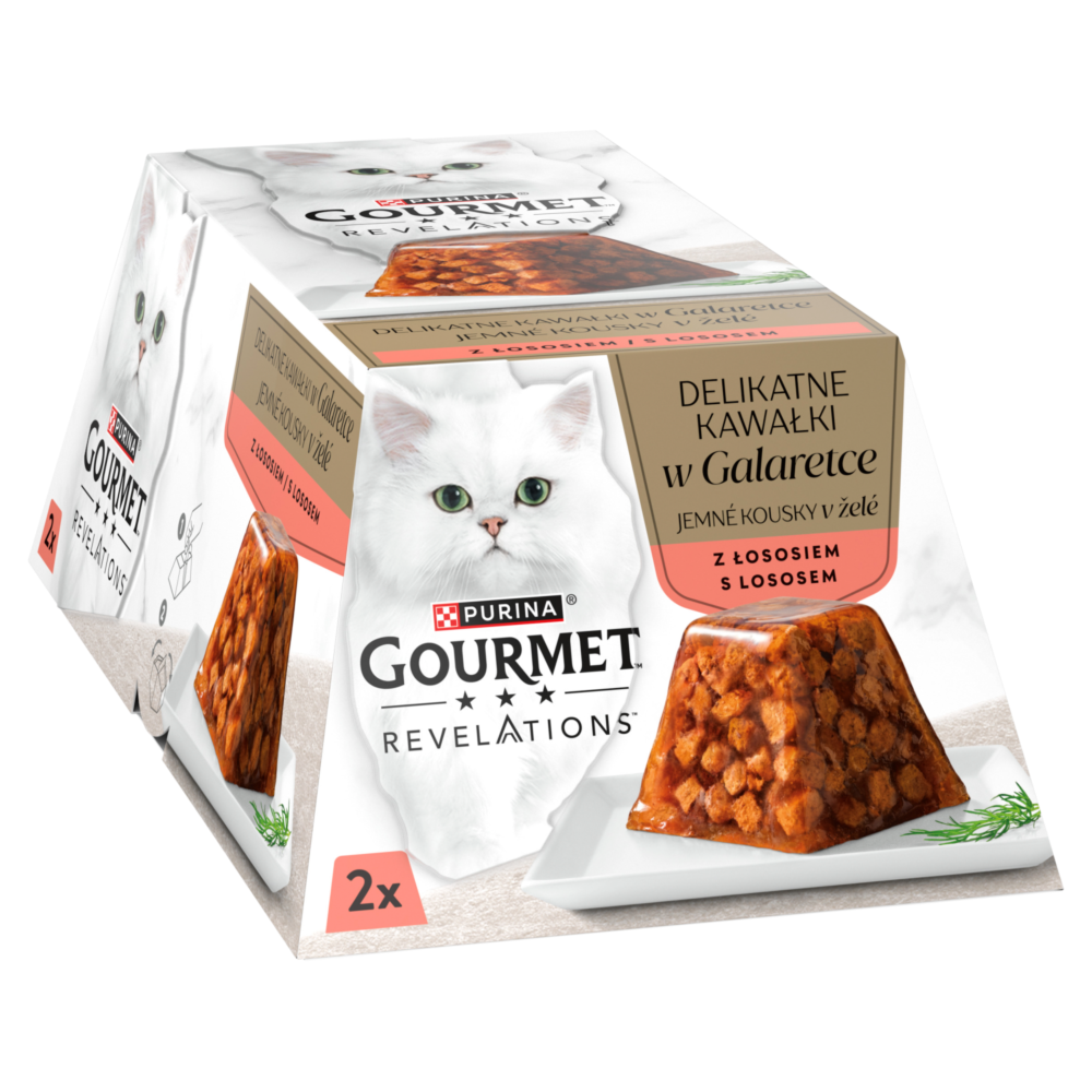 17545_1.png Gourmet Revelations Kawałki z Łososiem 2x57g - obrazek 1