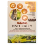 IAMS Naturally Kurczak Jagnięcina Sos 85g