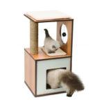 CATIT Vesper Box Mała Orzech - obrazek 2