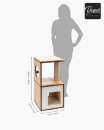 CATIT Vesper Box Mała Orzech - obrazek 4