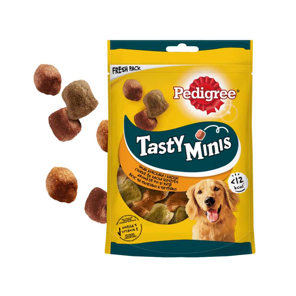 197_1.png Pedigree Tasty Bites Przysmak Kurczak Kaczka - obrazek 1