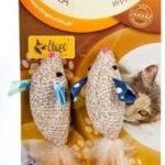 Dingo Myszki Organic – Zabawka dla Kota (2 szt.)