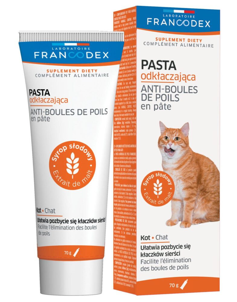 2132_1.jpg Francodex Pasta Odkłaczająca dla Kota 70g - obrazek 1