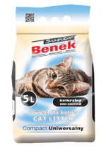 Żwirek Bentonitowy Super Benek Compact 5L