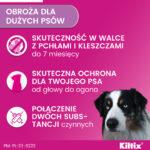 Kiltix Obroża Na Kleszcze i Pchły 70cm - obrazek 4