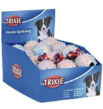Trixie Gumowa Piłka na Sznurku - obrazek 2