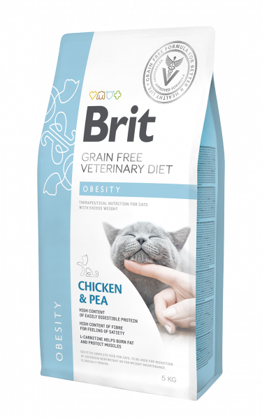 2695_1.png Brit Veterinary Diet Kot Otyłość 5kg - obrazek 1