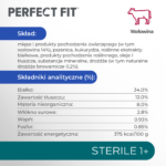 Perfect Fit Sterile 1+ Karma Wołowina 750g - obrazek 9