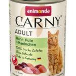 Animonda Carny Adult: Kurczak, Indyk, Królik 400g