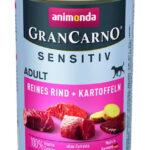 Animonda GranCarno Sensitiv: Wołowina z Ziemniakami