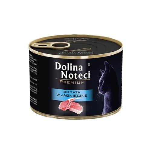 3164_1.jpg Dolina Noteci Premium Karma dla Kota z Jagnięciną 185g - obrazek 1