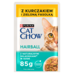 Purina Cat Chow Hairball Kurczak Fasolka Sos 85g - obrazek 9