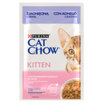 Purina Cat Chow Kitten Jagnięcina Cukinia 85g
