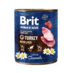 Brit Premium Karma Mokra Indyk Wątróbka 800g