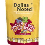 Dolina Noteci Superfood Kot Kurczak Wołowina Dorada 85g