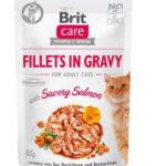 Brit Care Cat Filety Łosoś Rokitnik 85g
