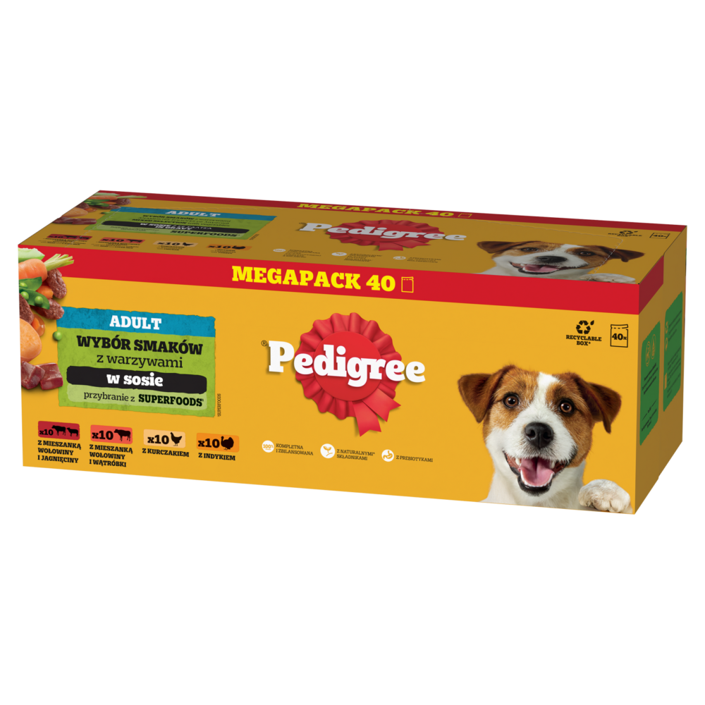 4338_1.png Pedigree Vital Protection Mokra Karma Mix Smaków 40x100g - obrazek 1