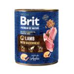 Brit Premium Karma Mokra Jagnięcina Gryka 800g