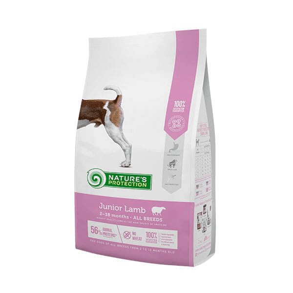 4389_1.png Karma Nature's Protection Junior Jagnięcina 7,5kg - obrazek 1
