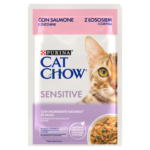 Purina Cat Chow Sensitive Łosoś Cukinia 85g - obrazek 10