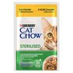 Purina Cat Chow Sterilised Kurczak Bakłażan 85g - obrazek 10