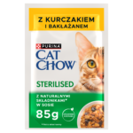 Purina Cat Chow Sterilised Kurczak Bakłażan 85g - obrazek 2