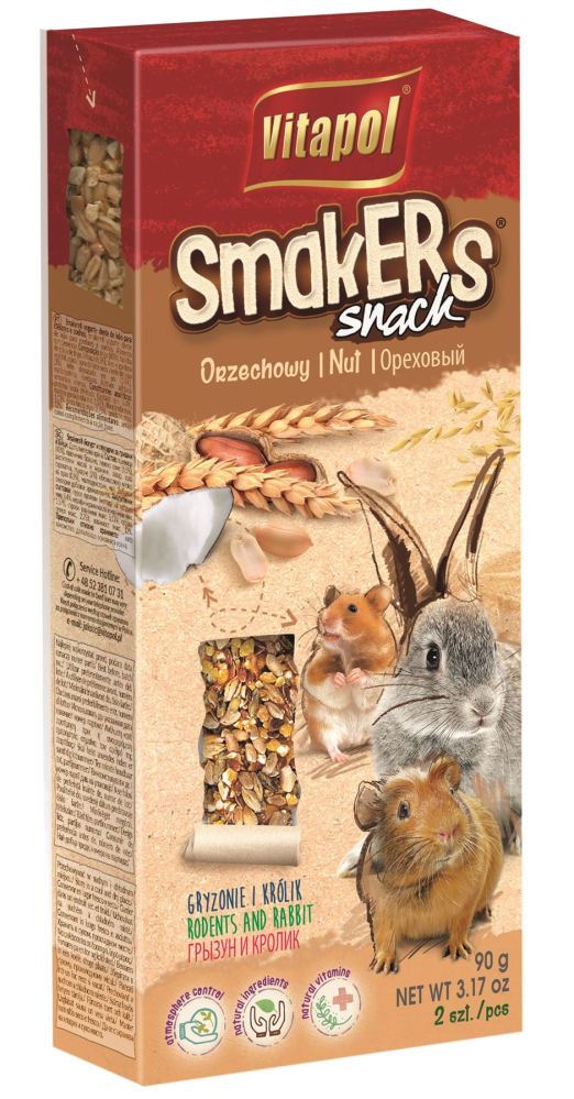 480_1.png Vitapol Smakers Orzechowy dla Gryzoni - obrazek 1