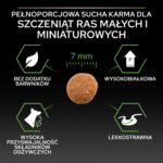 Purina Pro Plan Puppy Small & Mini Kurczak Ryż 7kg - obrazek 6
