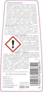 Happs Szampon Pielęgnacyjny dla Szczeniąt 200ml - obrazek 3