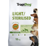 Tropidog Light Sterilised Kurczak Ryż 12kg
