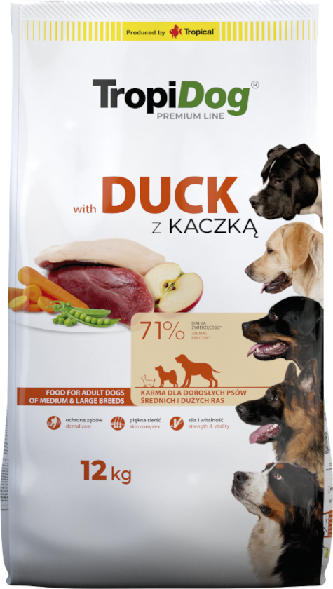572_1.png Tropidog Karma Kaczka Ryż 12kg - obrazek 1