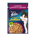 Felix Sensations Kaczka Szpinak Galaretka 85g - obrazek 10