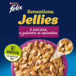 Felix Sensations Kaczka Szpinak Galaretka 85g - obrazek 2