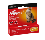 Fiprex Spot-On Koty Kleszcze Pchły