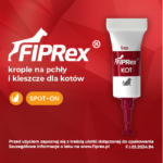 Fiprex Spot-On Koty Kleszcze Pchły - obrazek 3