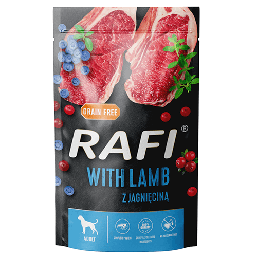 5815_1.png Rafi Karma Mokra z Jagnięciną 500g - obrazek 1