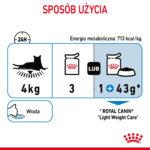ROYAL CANIN Light Weight Care Kot Galaretka - obrazek 7