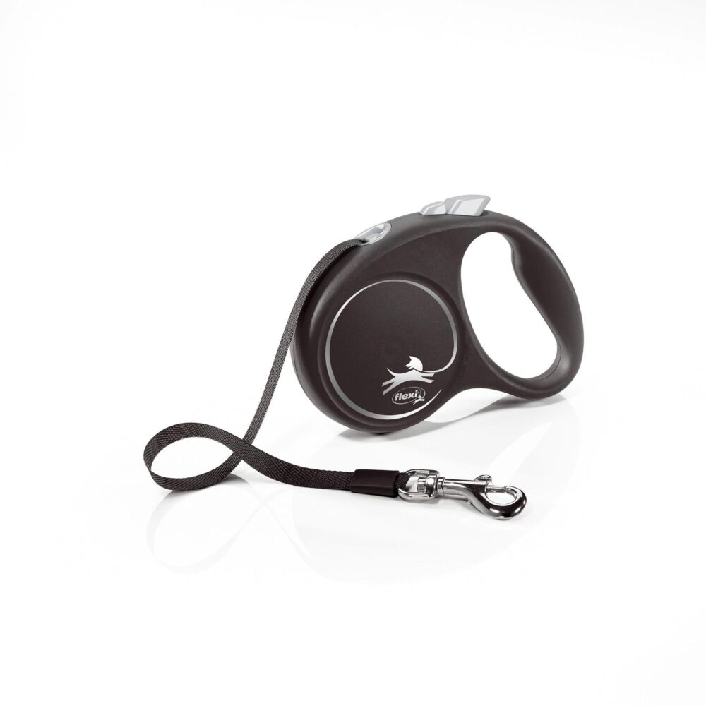 6109_1.jpg Flexi Black Design M Smycz Taśmowa 5m - obrazek 1