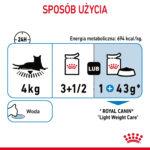 Karma mokra ROYAL CANIN Light Weight Care dla kota - obrazek 7