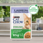Purina Cat Chow Sterilised Jagnięcina Fasolka 85g - obrazek 2