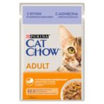 Cat Chow Adult Jagnięcina Zielona Fasolka 85g