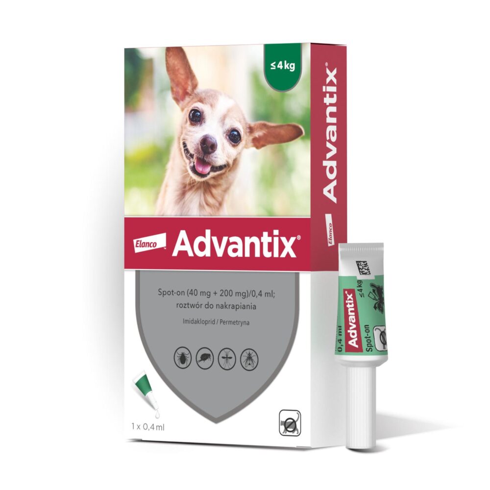 6743_1.jpg Bayer Advantix Krople dla Psów <4kg - obrazek 1