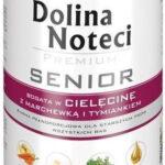 Dolina Noteci Senior Cielęcina Marchew Tymianek 400g