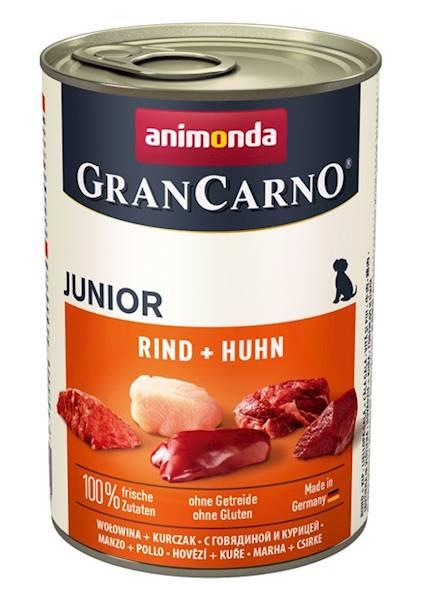 7165_1.jpg Animonda GranCarno Junior Wołowina Kurczak 400g - obrazek 1