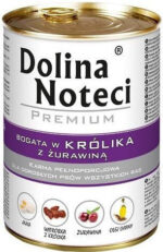 Dolina Noteci Premium: Królik z Żurawiną 400g - obrazek 2