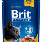 Brit Premium Cat Łosoś Pstrąg 100g