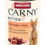 Animonda Carny Kitten Wołowina Cielęcina Kurczak 400g